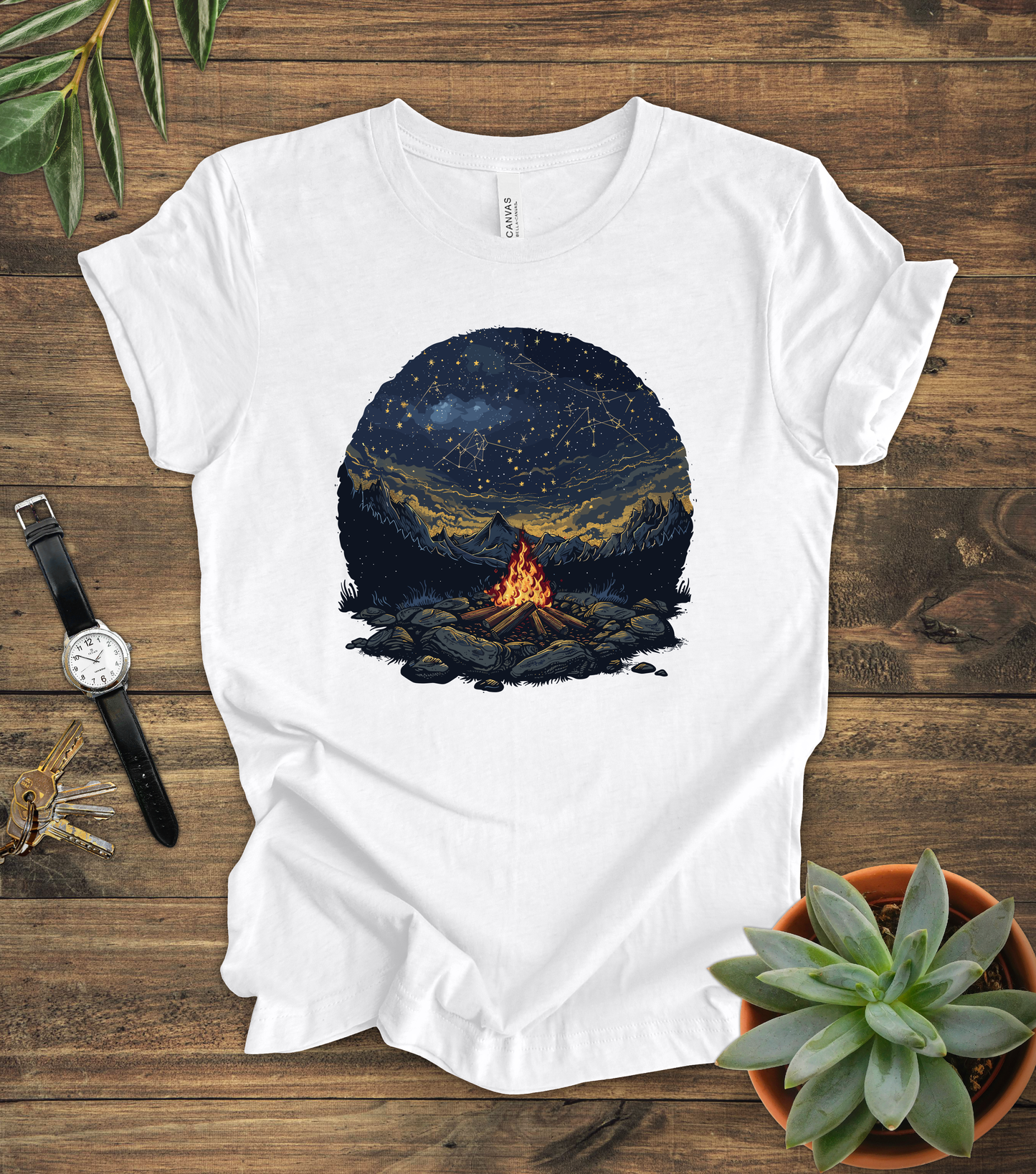 Campfire Graphic Tee